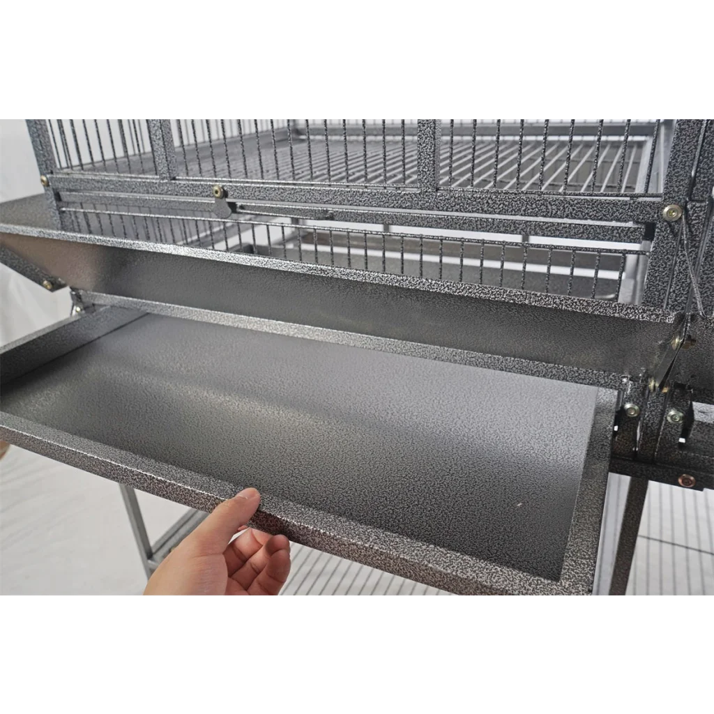 YES4PETS XL 184 cm Bird Cage Pet Parrot Aviary Perch Castor