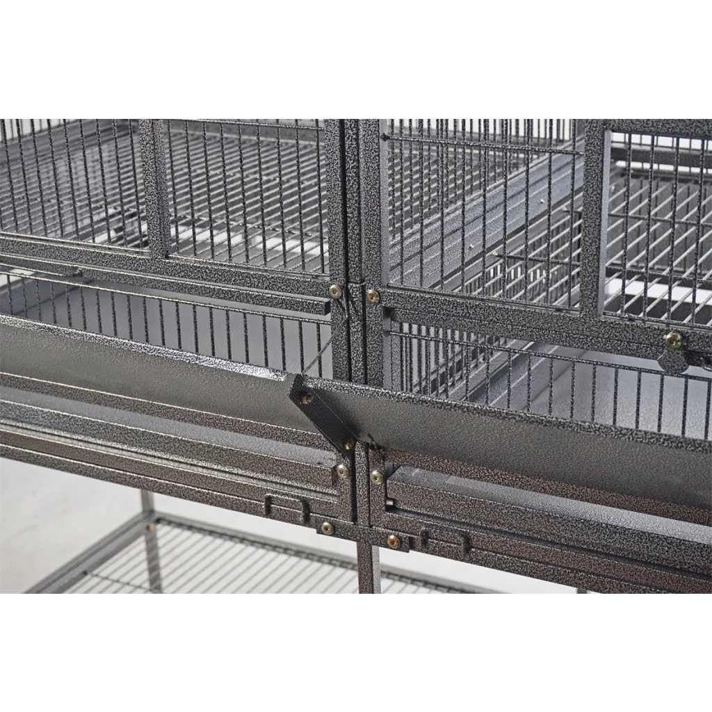 YES4PETS XL 184 cm Bird Cage Pet Parrot Aviary Perch Castor