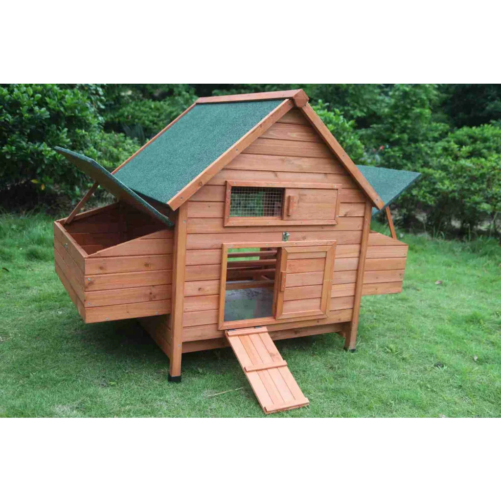 YES4PETS XL Chicken Coop Rabbit Hutch Cage Hen Chook House