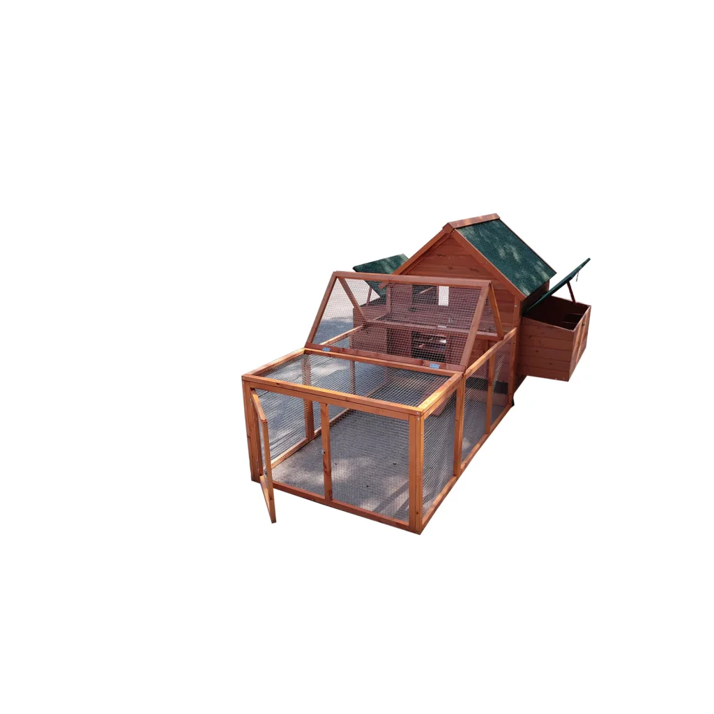 YES4PETS XL Chicken Coop Rabbit Hutch Ferret Cage Hen Chook