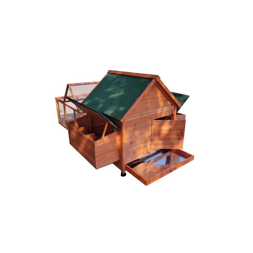 YES4PETS XL Chicken Coop Rabbit Hutch Ferret Cage Hen Chook