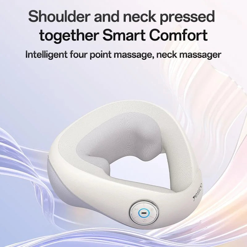 Yesido Mg14 Electric Neck Massager Heat Therapy White