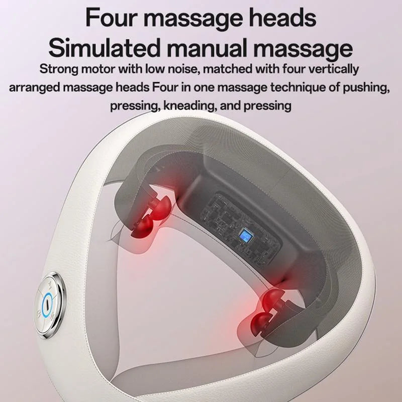 Yesido Mg14 Electric Neck Massager Heat Therapy White