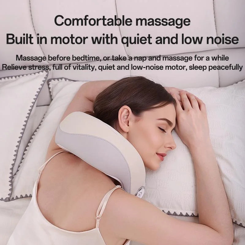 Yesido Mg14 Electric Neck Massager Heat Therapy White