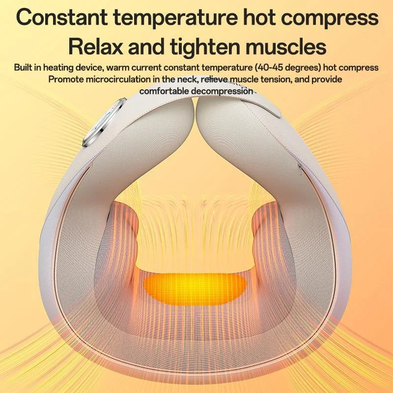 Yesido Mg14 Electric Neck Massager Heat Therapy White