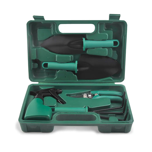 YL/L05 Green 5-Piece Compact Gardening Tool Set