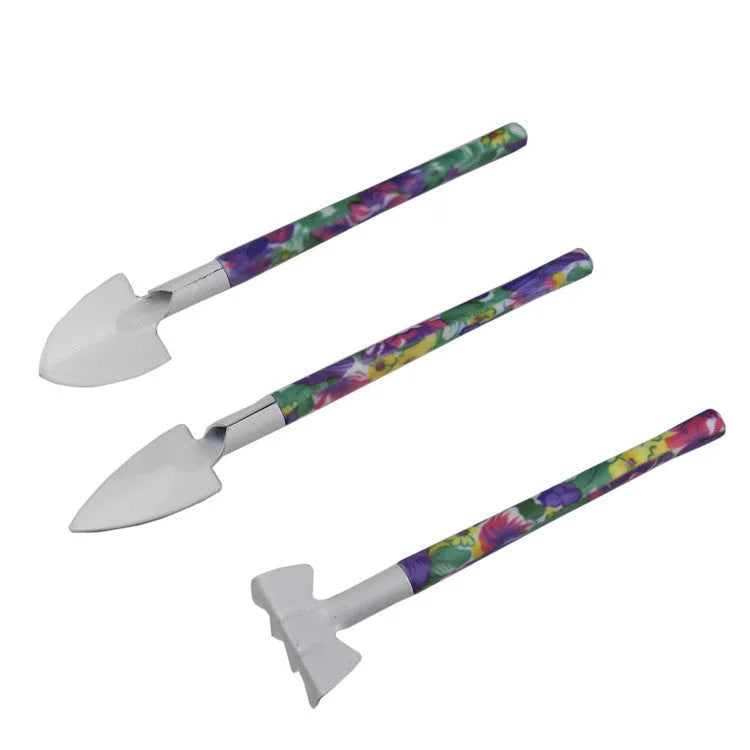 YL/Z10 Purple 10-Piece Floral Gardening Tool Set