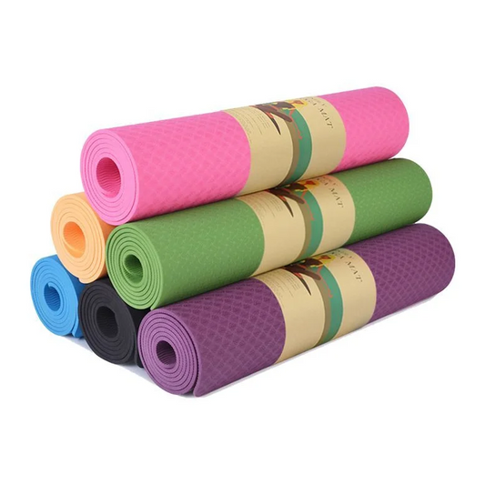 Yoga Mat Non-Slip Light Gym Pilates Home Fitness