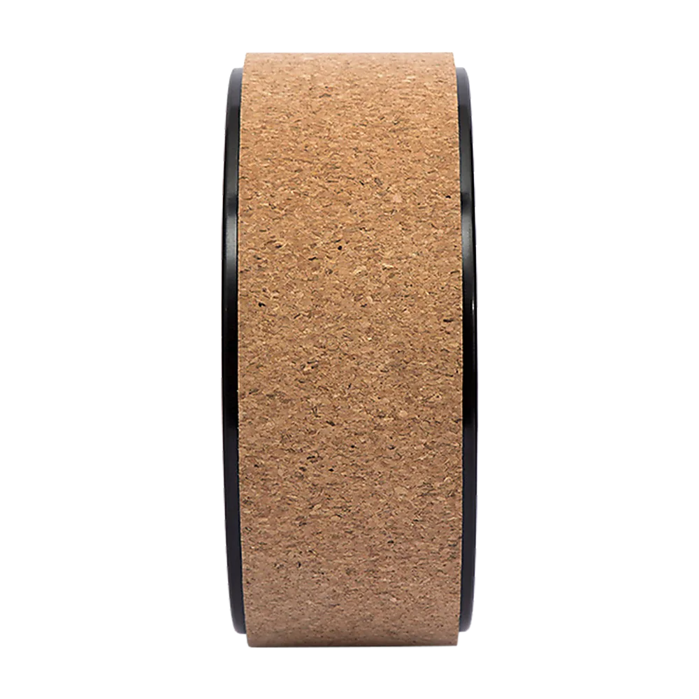 Yoga Pilates Wheel Cork Circle Prop Back Chest Hips Abdomen