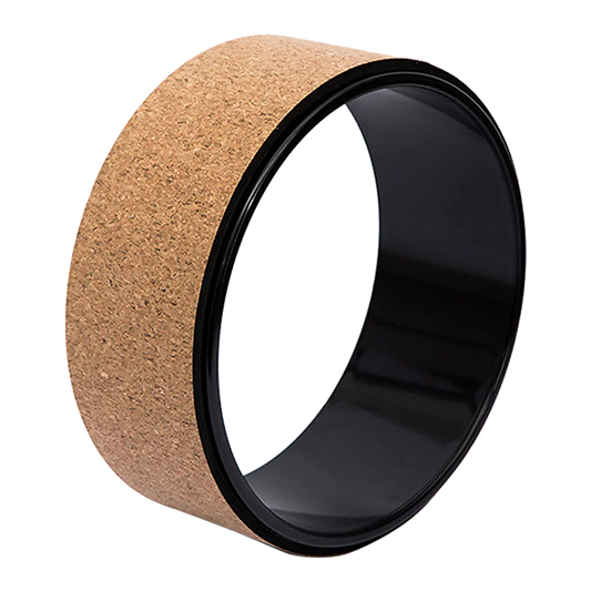 Yoga Pilates Wheel Cork Circle Prop Back Chest Hips Abdomen