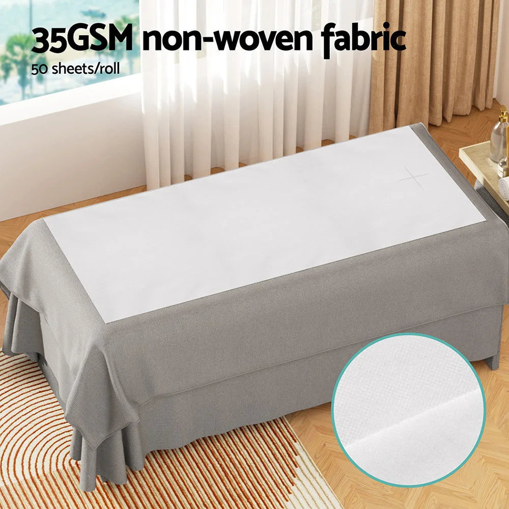 Zenses 80cm X 180cm Massage Table Cover 50 Pieces - Health