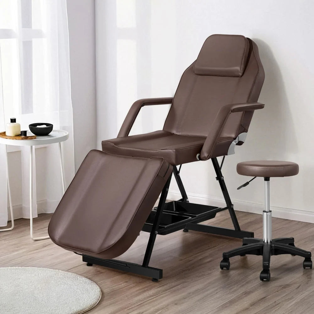 Zenses Massage Table Adjustable Salon Bed Chair 3-Fold
