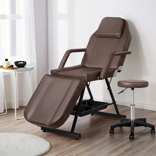 Zenses Massage Table Adjustable Salon Bed Chair 3-Fold