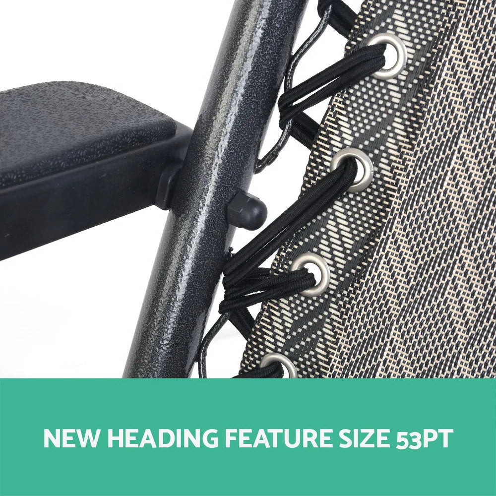 Zero Gravity Chairs Set of 2 Reclining Outdoor Furniture