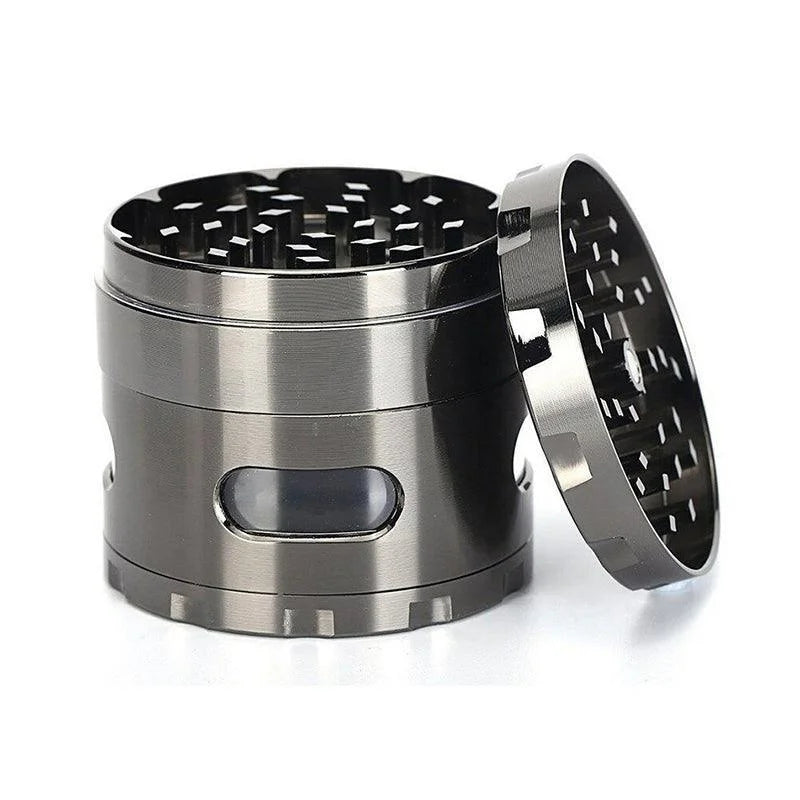 Zinc Alloy 4 Layer Aluminum Herbal Tobacco Herb Grinder