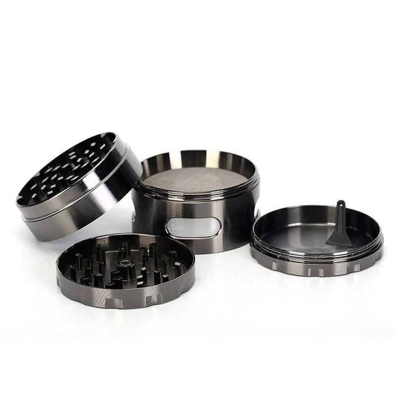 Zinc Alloy 4-Layer Aluminum Herbal Tobacco Herb Grinder