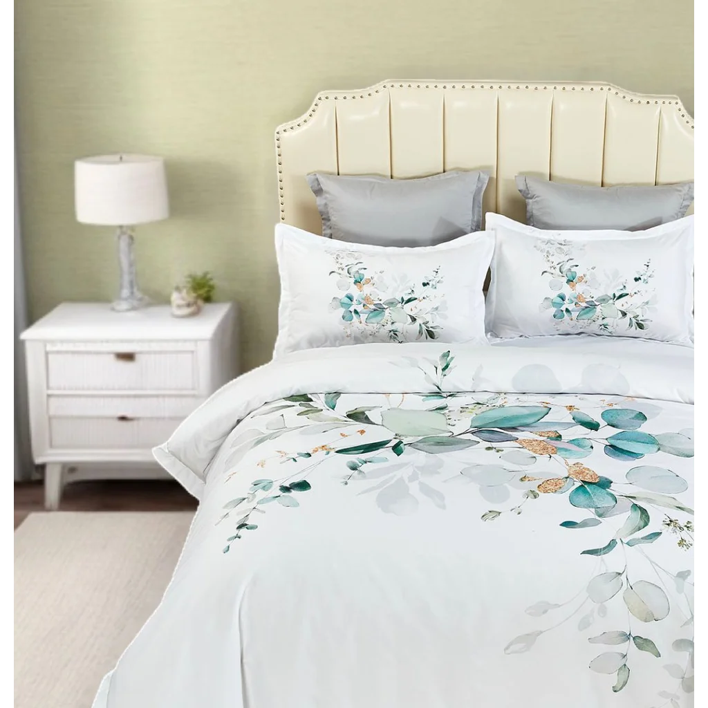 Zinya Quilt Cover Set - Queen Size - Home & Garden