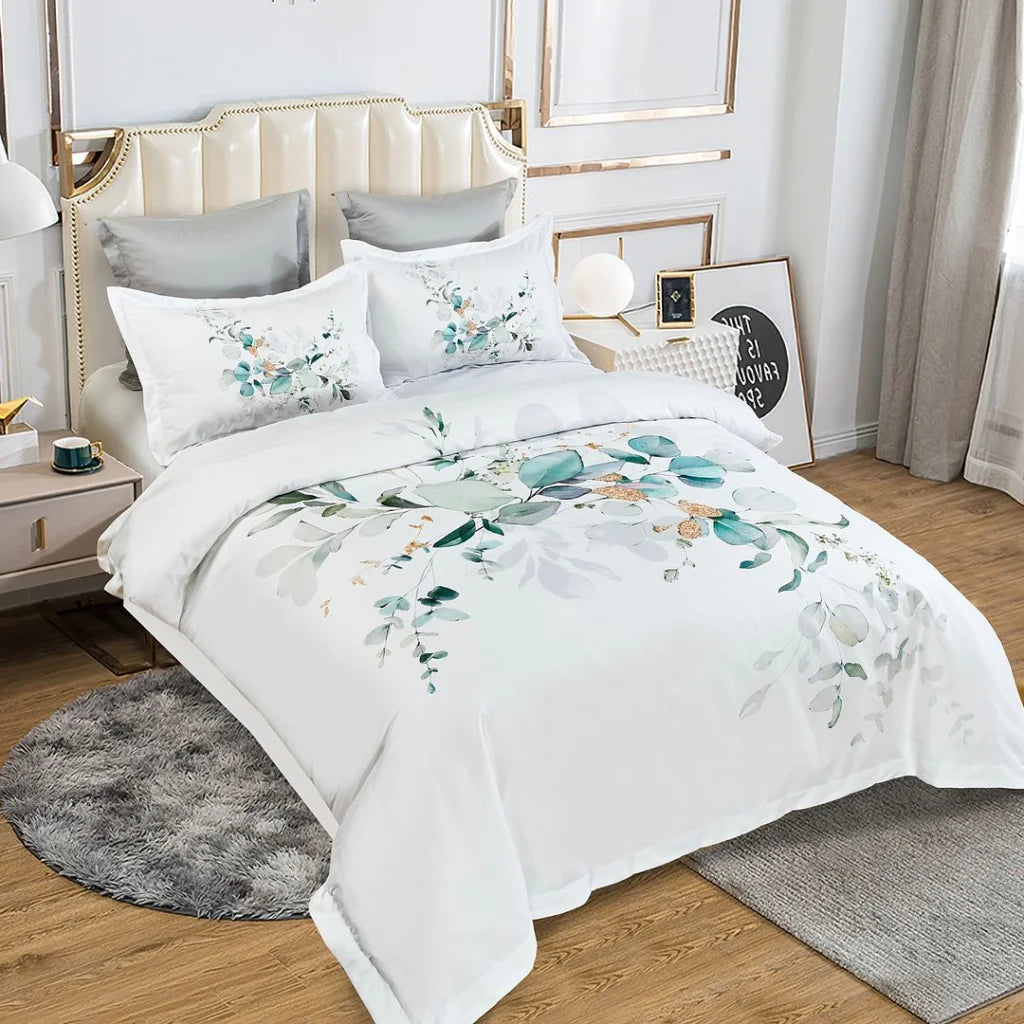 Zinya Quilt Cover Set - Queen Size - Home & Garden