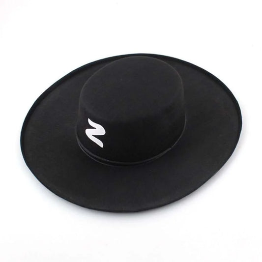 Zorro Hat Spanish Bandit Adult/Children Costume Party
