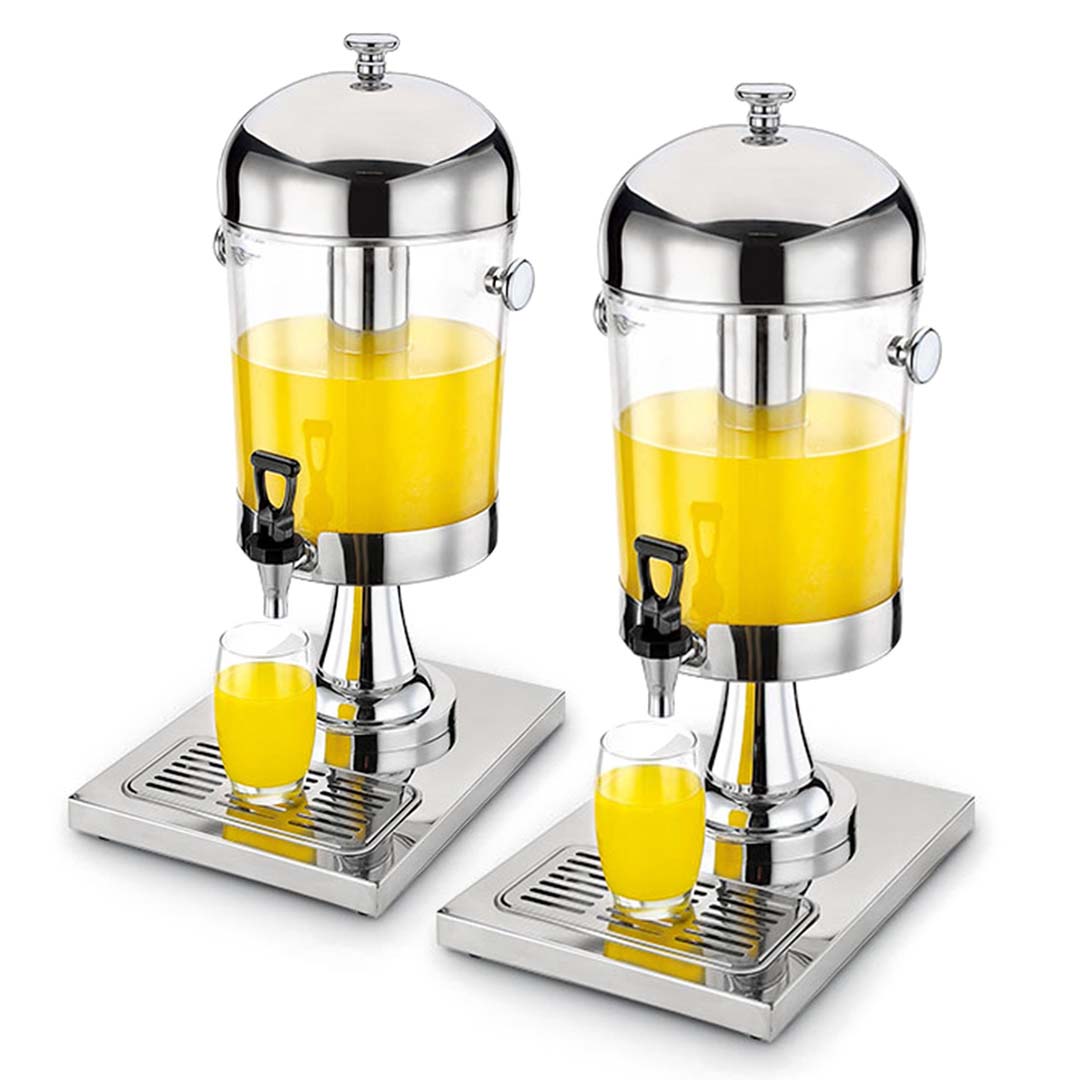 Premium 2x Single 8L Juicer Water Milk Coffee Pump Beverage Drinking Utensils - image1