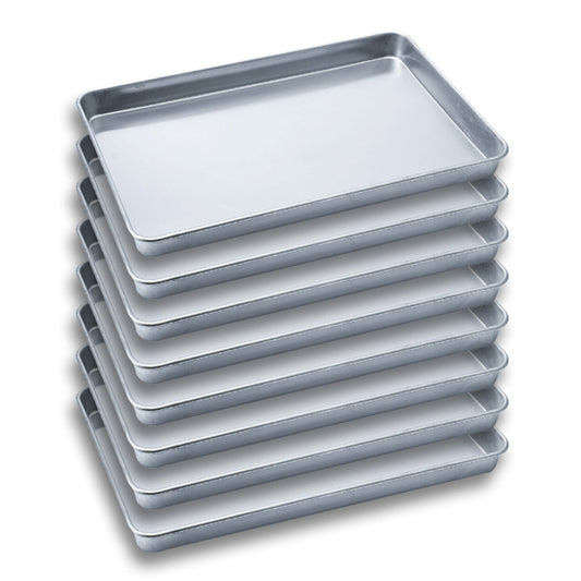 Premium 8X Aluminium Oven Baking Pan Cooking Tray for Bakers Gastronorm 60*40*5cm - image1