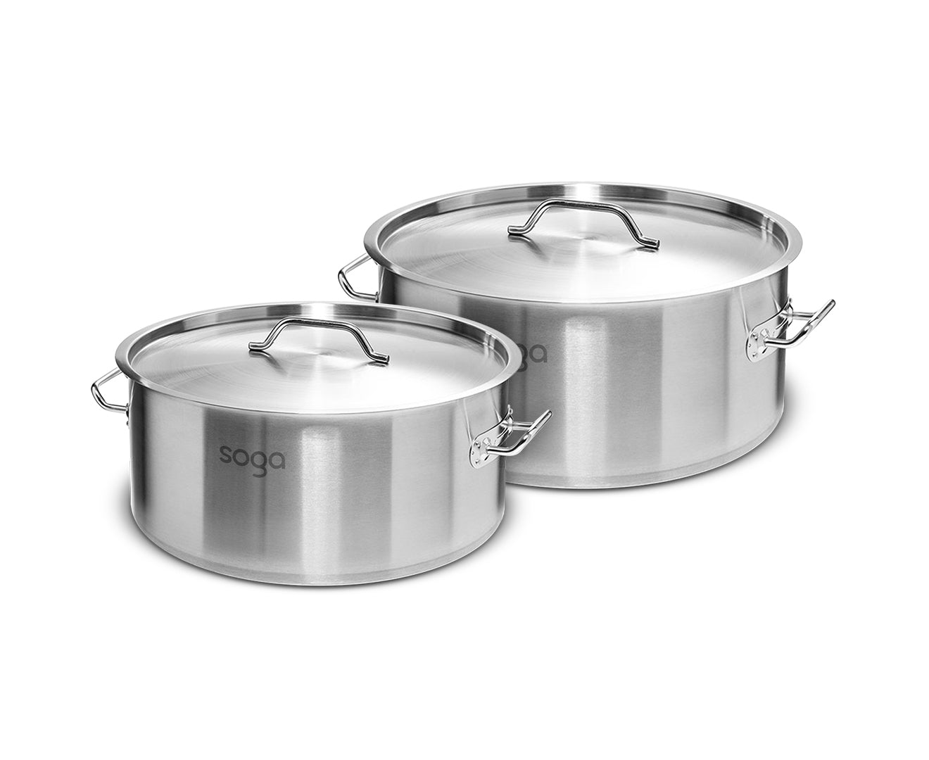 Premium Stock Pot 9L 17L Top Grade Thick Stainless Steel Stockpot 18/10 - image1