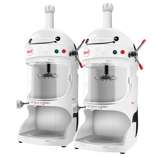 Premium 2X 350W Commercial Ice Shaver Crusher Machine Automatic Snow Cone Maker - image1
