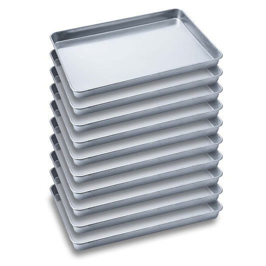 Premium 10X Aluminium Oven Baking Pan Cooking Tray for Baker Gastronorm 60*40*5cm - image1