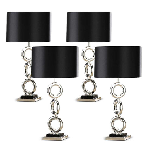 Premium 4X Simple Industrial Style Table Lamp Metal Base Desk Lamp - image1