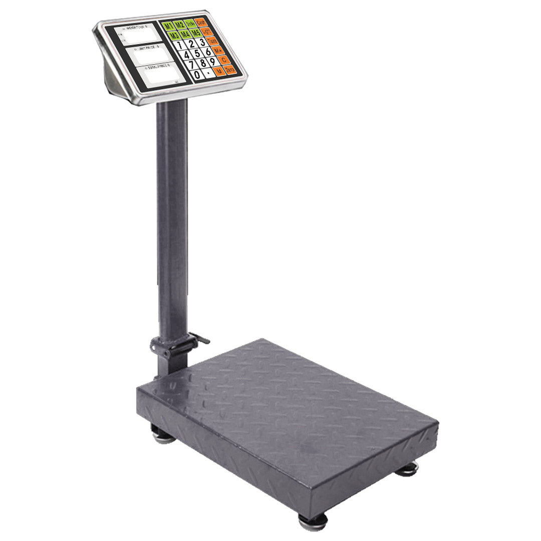 Premium 300kg Electronic Digital Platform Scale Computing Shop Postal Scales Weight Black - image1