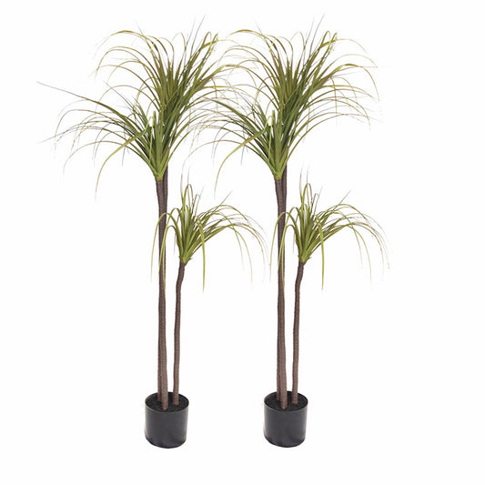 Premium 2X 145cm Green Artificial Indoor Dragon Blood Tree Fake Plant Decorative - image1