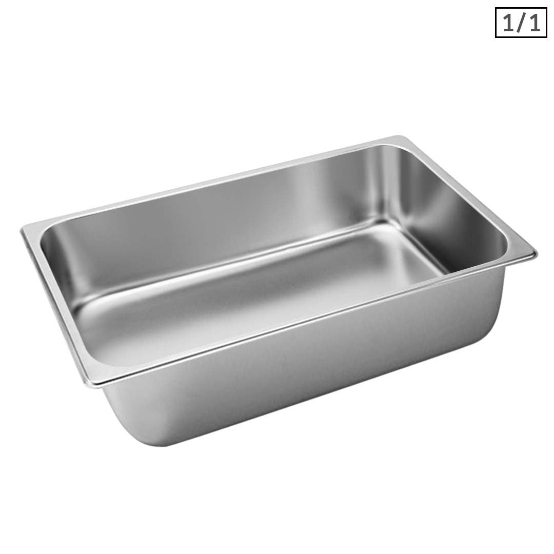 Premium Gastronorm GN Pan Full Size 1/1 GN Pan 15cm Deep Stainless Steel Tray - image1