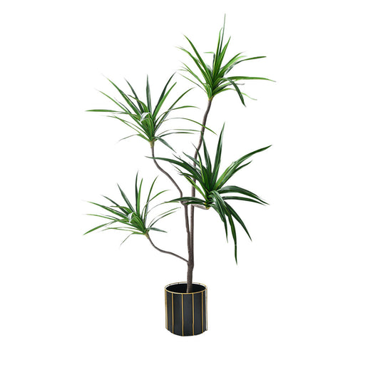 Premium 180cm Green Artificial Indoor Brazlian Iron Tree Fake Plant Decorative 4 Heads - image1