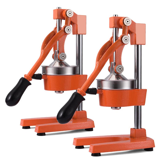 Premium 2x Commercial Manual Juicer Hand Press Juice Extractor Squeezer Citrus Orange - image1