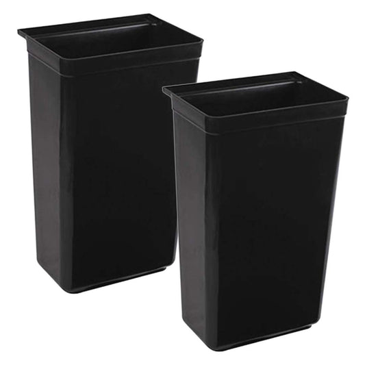 Premium 2x Large Food Trolley Utility Cart Waste Storage Bin - image1