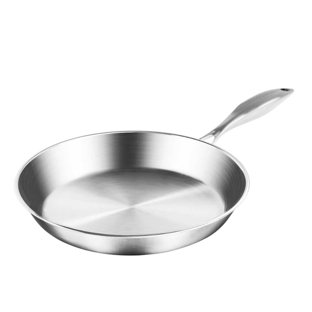 Premium Stainless Steel Fry Pan 20cm Frying Pan Top Grade Induction Cooking FryPan - image5