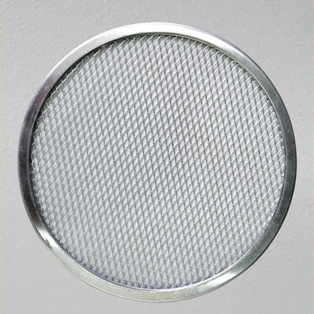 Premium 6X 10-inch Round Seamless Aluminium Nonstick Commercial Grade Pizza Screen Baking Pan - image3