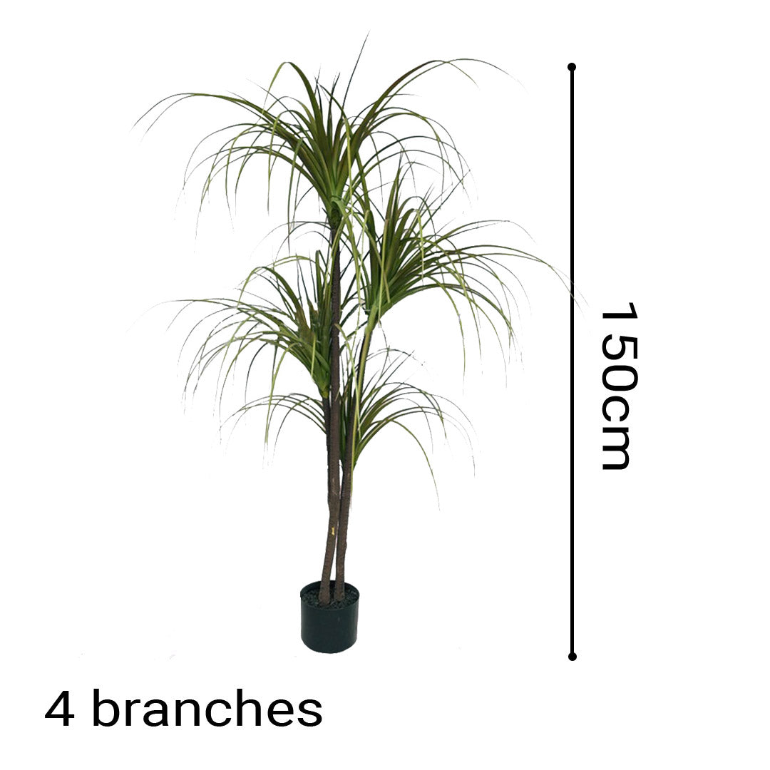 Premium 150cm Green Artificial Indoor Dragon Blood Tree Fake Plant Simulation Decorative - image2