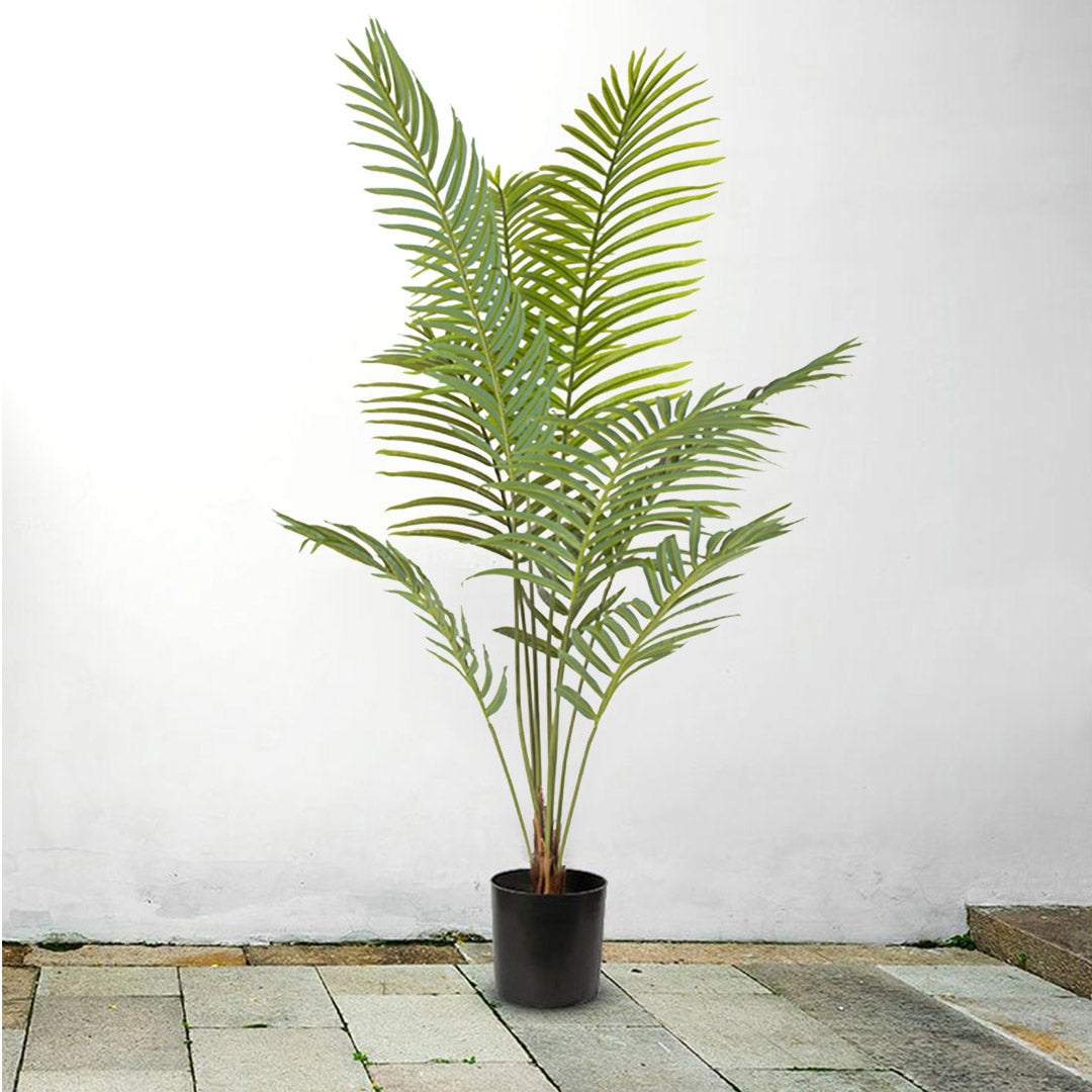 Premium 2X 180cm Green Artificial Indoor Rogue Areca Palm Tree Fake Tropical Plant Home Office Decor - image3