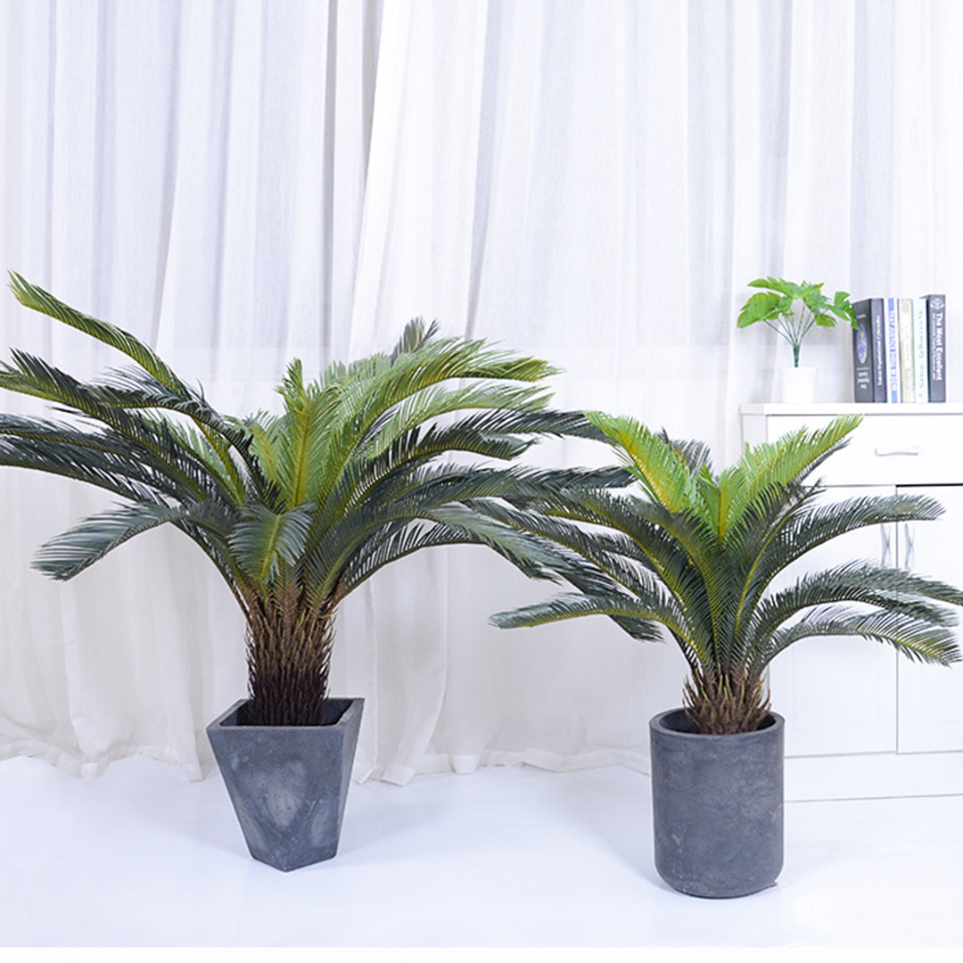 Premium 2X 155cm Artificial Indoor Cycas Revoluta Cycad Sago Palm Fake Decoration Tree Pot Plant - image3