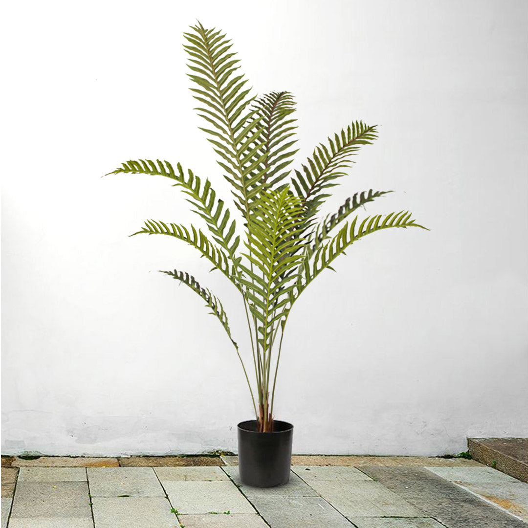 Premium 2X 160cm Green Artificial Indoor Rogue Areca Palm Tree Fake Tropical Plant Home Office Decor - image3