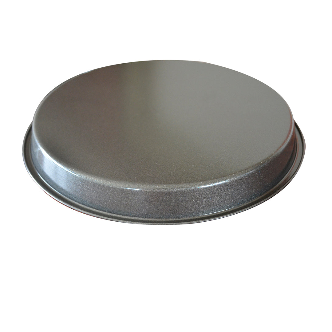 Premium 6X 7-inch Round Black Steel Non-stick Pizza Tray Oven Baking Plate Pan - image3