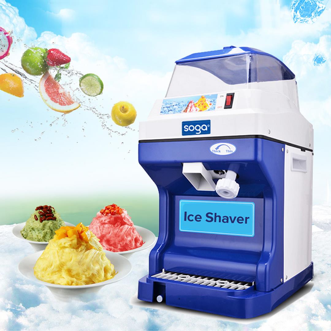 Premium Commercial Ice Shaver Ice Crusher Slicer Smoothie Maker Machine 180KG/h - image3