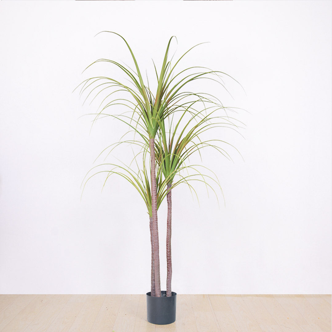 Premium 2X 145cm Green Artificial Indoor Dragon Blood Tree Fake Plant Decorative - image3