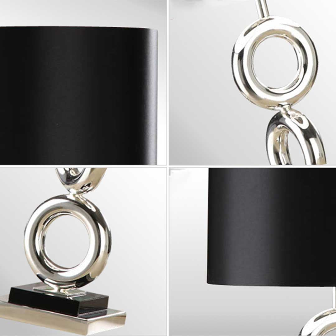Premium 4X Simple Industrial Style Table Lamp Metal Base Desk Lamp - image3