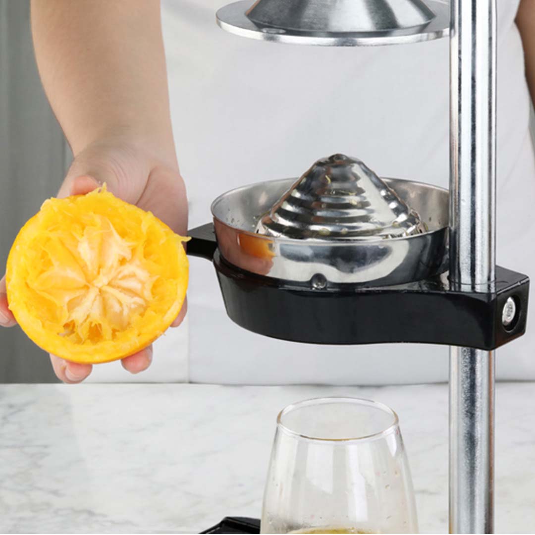 Premium Commercial Stainless Steel Manual Juicer Hand Press Juice Extractor Squeezer Orange - image3