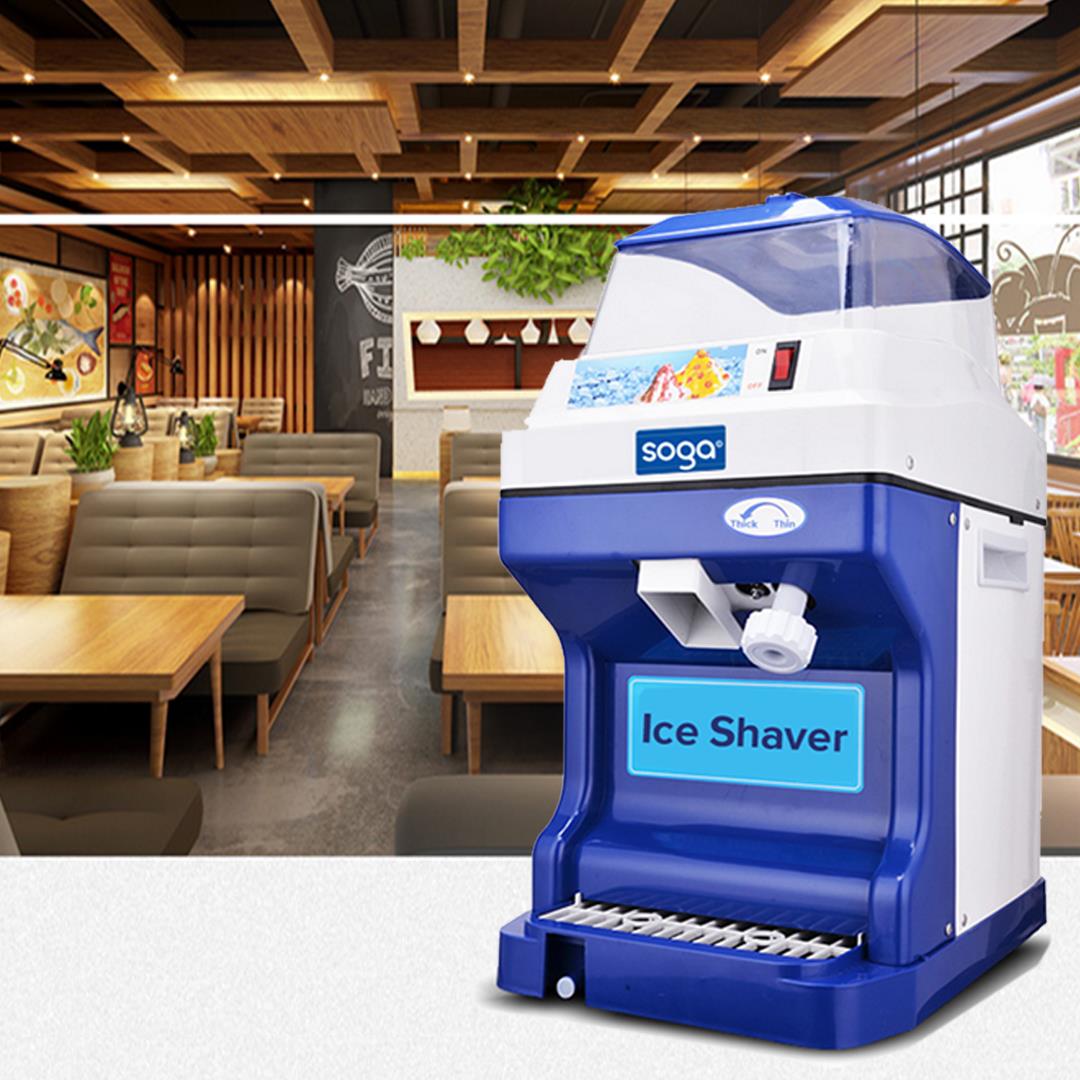 Premium Commercial Ice Shaver Ice Crusher Slicer Smoothie Maker Machine 180KG/h - image5