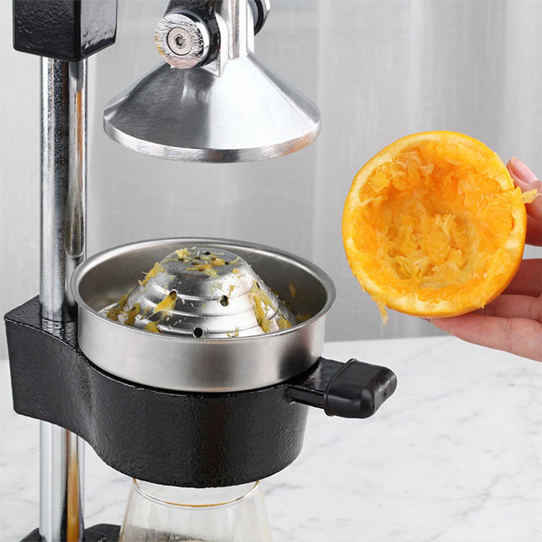 Premium Commercial Manual Juicer Hand Press Juice Extractor Squeezer Orange Citrus Black - image4