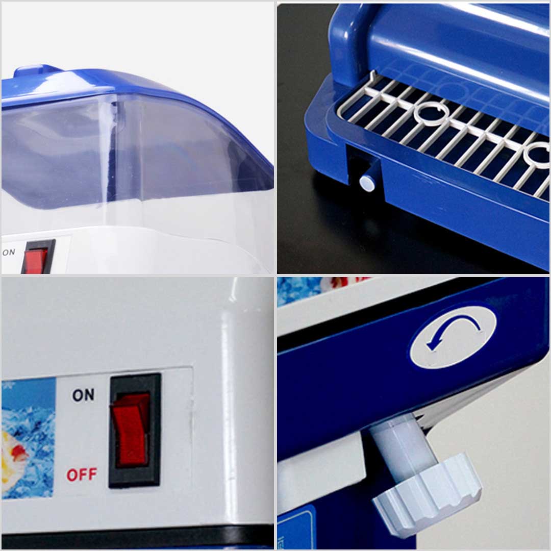Premium Commercial Ice Shaver Ice Crusher Slicer Smoothie Maker Machine 180KG/h - image4