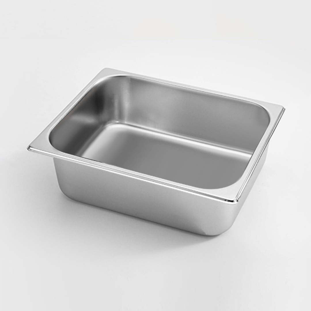 Premium 6X Gastronorm GN Pan Full Size 1/2 GN Pan 10cm Deep Stainless Steel Tray - image4